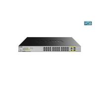 D-Link 24-Port Desktop Gigabit Unmanaged PoE Switch with 2 x 100/1000M