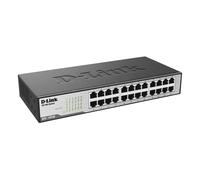 D-LINK - 24-Port Fast Ethernet Unmanaged Desktop Switch