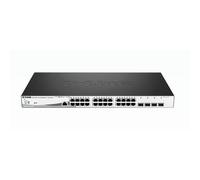 D-Link DGS-1210-28MP network switch Managed L2 Gigabit Ethernet (10/100/1000) Power over Ethernet (PoE) 1U Black, Grey