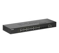 D-Link 28-Port Gigabit Stackable Smart Managed Switch with 4 x 10G SFP