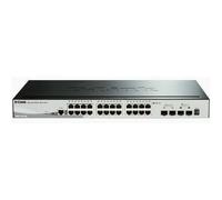 D-Link 28-Port Gigabit Stackable Smart Managed Switch including 4 x 10