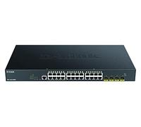 D-LINK 28-Port Smart PoE+ Switch 4x 10G