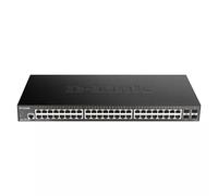 D-Link DGS-1250-52X 48-Port Gigabit Smart Managed Switch with 10 Gig - D-Link Switch