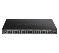 D-Link 48-port Gigabit Smart Managed Switch with 4 x 10G SFP+, 370Watts
