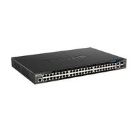 D-Link 48-Port Gigabit Stackable POE+ Smart Managed Switch with 2 x 10