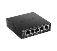 D-Link 5-Port Desktop Gigabit PoE+ Switch Unmanaged L2 Gigabit Ethernet (10/100/1000) Full duplex Power over Ethernet (PoE) Wall mountable