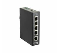 D-Link 5-Port Unmanaged Layer2 Fast Ethernet Industrial Switch