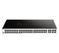 D-Link 52-Port Gigabit Smart Managed Switch Including 4 X 100/1000Mbps Combo Por