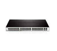 D-Link 52-Port Gigabit Smart Managed Switch including 4 x 100/1000Mbps Combo Ports Managed L2 Gigabit Ethernet (10/100/1000) Full duplex Rack mounting 1U