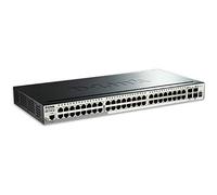 D-Link 52-Port Gigabit SmartPro Stackable Switch Including 2 SFP, 2 10G SFP+ DGS-1510-52