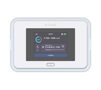 D-Link F530 5G NR AX3000 Wi-Fi 6 Mobile Hotspot, Portable 5G Router, Up to 7.01 Gbps, 2.4" Touchscreen, Connect 32 Devices, 5260 mAh Battery, USB-C PD, microSD File Sharing, SIM Slot, Travel Router