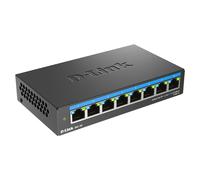 D-Link DMS-108, Multigigabit Switch, No Management, Desktop, 8 Ports 2.5 Gigabit