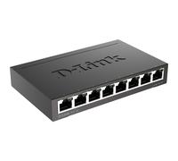 DGS 108/B 8 Port Gigabit Unmanaged Metal Desktop Switch 10/100/1000 Mbit/s UK