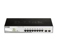 D-Link DGS-1210-08P network switch Managed L2/L3 Gigabit Ethernet (10/100/1000) Power over Ethernet (PoE) Black