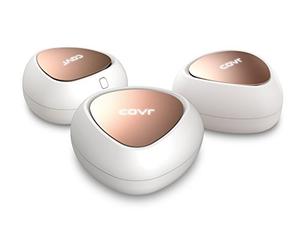 D-Link COVR-C1203/B Dual Band AC1200 Whole Home Mesh Wi-Fi System with Smart Steering, Smart Roaming and MU-MIMO - Up to 465 sq m/5000 sq ft Coverage - UK Version