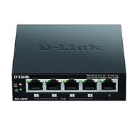 D-Link DES-1005P Fast Ethernet Switch (5-Port Layer2, 10/100 Mbit/s, PoE, einfac