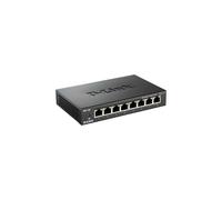 D Link Des 108 8 Port Gigabit Ethernet Unamanaged Metal Housing Desktop Switch