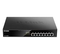 D-Link DGS-1008MP 8-Port Gigabit Unmanaged Metal Desktop Switch with 8 PoE+ Port