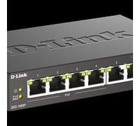 D-Link DGS-1008P/B 8-Port Desktop Gigabit Unmanaged PoE Network Switch