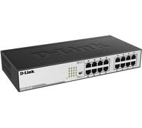 D-Link DGS-1016D 16-Port Gigabit Unmanaged Metal Desktop or Rackmount Switch