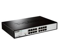 D-Link DGS-1016D/E Network Switch Unmanaged Black, Metallic