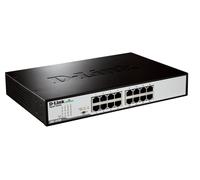 D-Link DGS-1016D/E Network Switch Unmanaged Black, Metallic