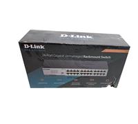 D-Link DGS-1024D 24-Port Gigabit Unmanaged Network Switch, Rackmountable, New