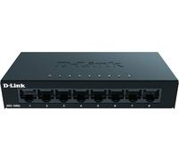 D-Link DGS-108GL 8-Port Gigabit Unmanaged Desktop Switch, Fanless, Low Profile,