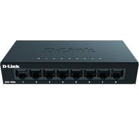 D-Link DGS-108GL 8-Port Gigabit Unmanaged Desktop Switch | Fanless, Metal Housing, Plug-and-Play, 802.3az EEE, 10/100/1000 Mbps, Ethernet Splitter, Energy-Efficient, Home & Office