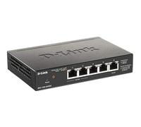 D-Link DGS-1100-05PDV2 - 5-Port Gigabit Smart Managed Switch VLAN support QoS