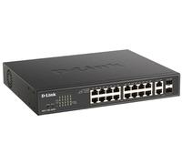 D-Link DGS-1100-18PV2 network switch Managed L2 Gigabit Ethernet (10/100/1000) Power over Ethernet (PoE) 1U Black