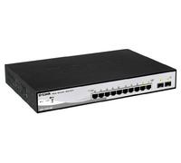 D-Link DGS-1210-10P 10-Port 10/100/1000 Gigabit Poe Smart Switch Including DGS-1210-10P