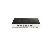 D-Link DGS-1210-16 16-Port Gigabit Smart Managed Switch with 4 SFP Ports (Fanless) IEEE 802.3az Energy Efficient Ethernet, D-Link Green 3.0 Power-Saving Features