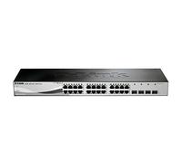 D-Link DGS-1210-28 28-Port Layer 2 Smart Managed Gigabit Switch with 4 x SFP Ports, Desktop or Rackmount, Fanless
