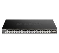 D-Link DGS-1250-52X 48-Port Gigabit Smart Managed Switch with 10 Gig - D-Link Switch