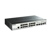 D-Link DGS-1510-20 network switch Managed L3 Gigabit Ethernet (10/100/1000) Black
