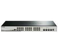 D-Link DGS-1510-28X 28-Port Gigabit Stackable Smart Managed Switch including 4 10G SFP+ (Smart Fans)