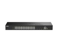 D-Link DGS-1520-28 24-Port Smart Managed Stackable Gigabit Switch w/ 2 x 10G RJ45 Ports & 2 x 10G SFP+ Ports