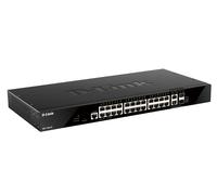 D-Link DGS-1520-28/E network switch Managed L3 10G Ethernet (100/1000/10000) 1U Black
