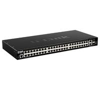 D-Link 48-Port Gigabit Stackable Smart Managed Switch with 2 x 10GBase-T Ports & 2 x 10G SFP+