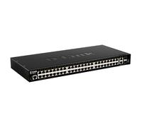 D-Link 48-Port Gigabit Stackable Smart Managed Switch with 2 x 10GBase-T Ports & 2 x 10G SFP+