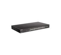 D-Link DGS 2000-28P - Switch - L3 - Managed - 24 x 10/100/1000 (PoE+) + 4 x combo Fast Ethernet/Gigabit SFP - rack-mountable - PoE+ (193 W)