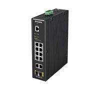 D-Link DIS-200G-12PS network switch Managed L2 Gigabit Ethernet (10/100/1000) Power over Ethernet (PoE) Black