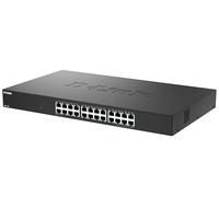 D-Link DMS-1024 Unmanaged Switch 24 Ports Multi-Gigabit - Ethernet 2.5G, Plug-and-Play, QoS, IGMP Snooping, EEE, Metal Construction, Rack Mount