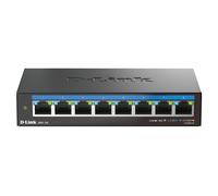 D-Link DMS-108, Multigigabit Switch, No Management, Desktop, 8 Ports 2.5 Gigabit