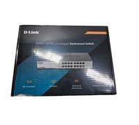 D-Link DSS16+ 16-Ports Unmanaged Rack-Mountable Switch 10/100 802.3AZ, NIB
