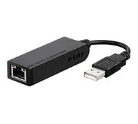 D-Link DUB-E100 Adapter and Network Card - Network Accessory (Wired, USB, Ethernet, 100 Mbit/s, 10/100, 10/100BaseT(X)) Black