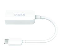 D-Link DUB-E250 USB-C to 2.5G Ethernet Adapter, USB-C to RJ45 2.5 Gigabit LAN, Compatible with Thunderbolt 3, Mac OS and Windows.