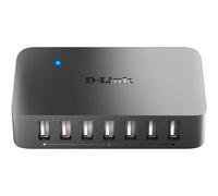 D-Link DUB-H7 USB 2.0 Type-B 480 Mbit/s Black