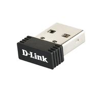 D-Link DWA-121 Wireless N 150 Micro USB Adapter, WPS, WPA2, 150 Mbps, Compatible